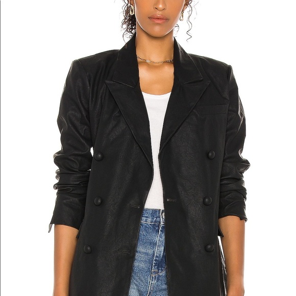 Leather blazer new - Picture 2 of 2